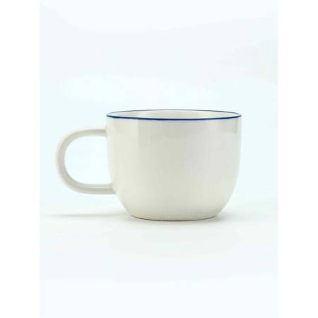 Tea couple Dolce Ceramo. Ocean, 2 subjects: mug 200 ml, saucer d = 10 cm-5