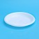 Disposable plate "white" 16.7 cm