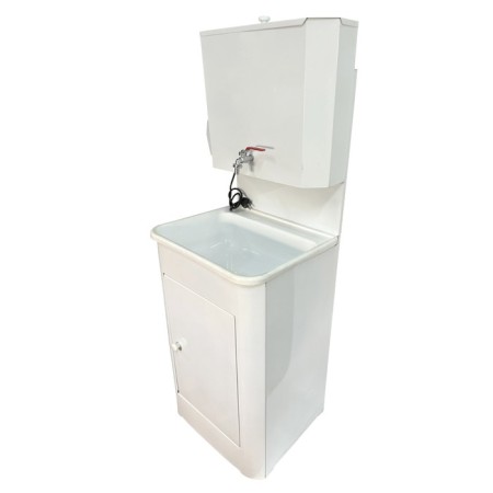 Washbuilder "Dacha", with EVN, 1200 W, tank stainless. steel, layer. Moika, crane metal, 30 l, white 1052647-4