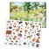 Stickers reusable "Forest animals", A4 format