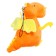 Soft toy "Dragon", orange-yellow tummy, 13 cm