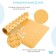 Roxy-Kids anti-slip rubber rug for 34x58 cm, yellow color