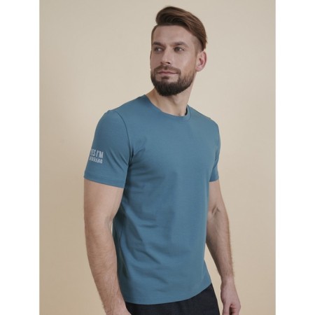 Male T -shirt, size m, color sea wave