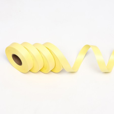 Tape for decor and gifts, lemon, 2 cm x 45 m-2
