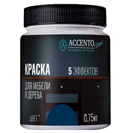 Furniture and wood “Blue Pompeii”, semi -water, 0.75 kg
