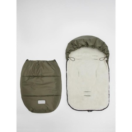 Winter Fur Fur Snowy Baby, size 85 cm, khaki color-9