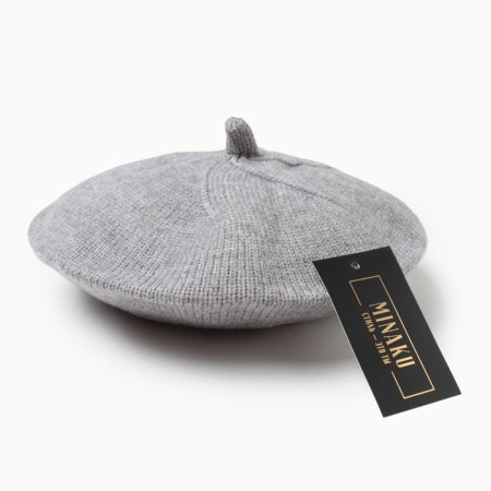 Takes children's minku, color gray-melange, river 50-3