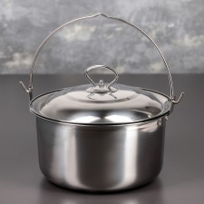 Stainless steel pot “camp”, 3 l, d = 22 cm
