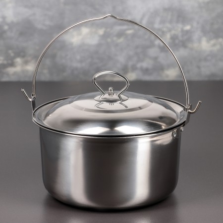 Stainless steel pot “camp”, 3 l, d = 22 cm
