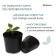 Polyethylene pots for seedlings, 800 ml, 11 × 11 × 10 cm, thickness 50 μm, black, Greengo