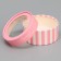 Makarun box, confectionery packaging tube with a window for you, 12 x 12 x 5 cm