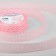 The tape is decorative, replood, openwork, 25 mm × 9.1 ± 0.5 m, pink color