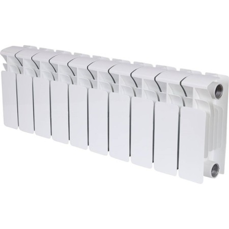 Bimetallic radiator Rifar Base, 200 x 100 mm, 10 sections, side connection