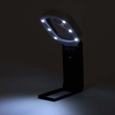 Folding magnifier with backlight, lens 50*80mm-4