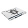 Wooden decor wall -mounted “Pisces”, panel, puzzle Ewa Design