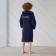 Terry robe of children's "beloved son" rr 34 (122-128 cm), blue