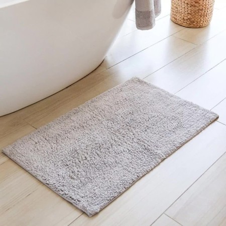 Arya Rosemary bathroom mat, 50x80 cm, gray color-4
