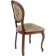 Wooden chair Adriano 082 array of beech/fabric, cherry/beige 50x54x96 cm