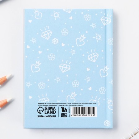 Notepad in solid cover A7, 64 L "MUR-Rr"-4