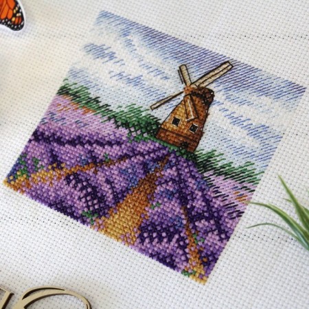 Embroidery Set "Charm of Provence" 10 × 11 cm-1