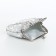 Women's wallet on the farmar, silver color