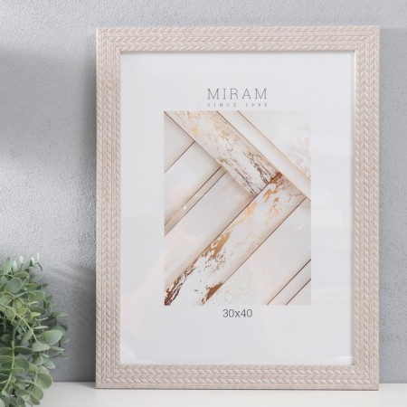Photo frame Plastic "Mira" 30x40 cm, 651740-15, (plastic screen)