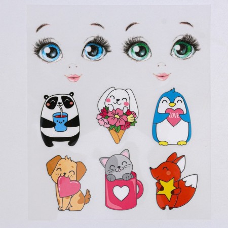 Thermal transfers for dolls "Joy", 14.5 × 23.5 cm-2