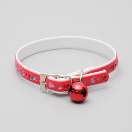 Collar "love", 30 x 1 cm, mix of flowers-1