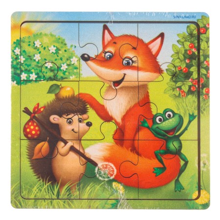 Puzzle "Forest animals", 9 details-6