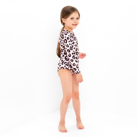 Baby swimsuit KAFTAN "Leopard", height 122-128 cm-3