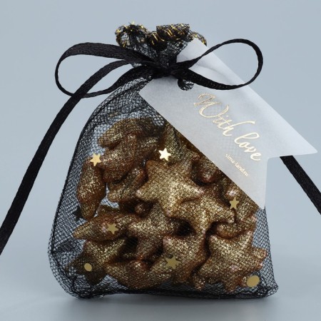 Gift bag from tulle "Night", 7 x 9 cm +/- 1.5 cm-1