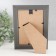 Photo frame Plastic "Mira" 10x15 cm, (plastic screen), gray