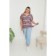 Women's pants, size 68, blue color