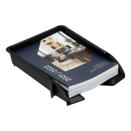 Paper tray Horizontal HEAMM "Leader", black-6