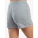 Women's shorts ise, size 44 cm, gray color