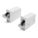 Furniture canopy for hanging the kitchen. cabinets “P02”, white color, heated. 100 kg. steamed, set 2 pcs