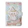 Gift Notebook, A6, 112 sheets, color block, with a curly knife, PVC cover, bunny, mix