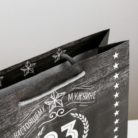 Gift laminated vertical, packaging, “defender”, m 26 x 30 x 9 cm-1