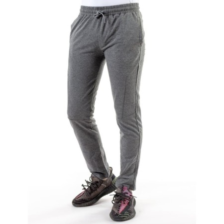 Sports pants for ISEE boys, height 146-152 cm, dark gray color-3