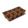 Peat cassette, 8 cells of 200 ml, 7 × 7 cm, set 3 pcs.