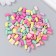 Beads for creativity wood "pastel tones. Cylinders" set of 20 g 0.9x0.7 cm