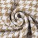 Roman plaid 140x200cm, mustard, 80% HL, 20% PE, 320 g/m