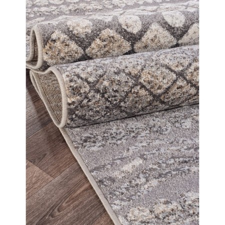 Rectangular carpet Merinos Ibiza, size 200x290 cm, color-grray color-2