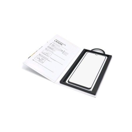 Protective glass Innovation 2D, for Samsung A31, full glue, black frame-2