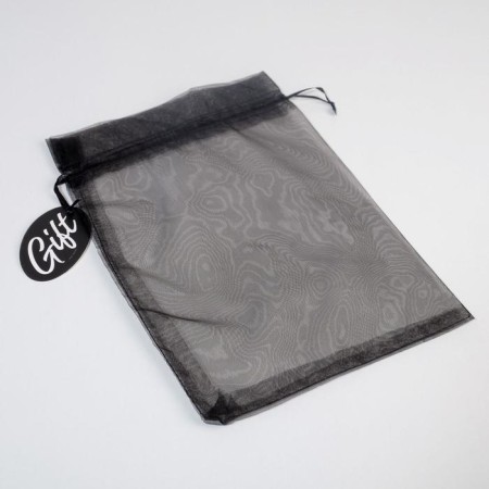 Bager Organza Black Black “Gift”, with a nameplate, 19 x 28 cm +/- 1.5 cm-1