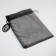 Bager Organza Black Black “Gift”, with a nameplate, 19 x 28 cm +/- 1.5 cm