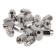 Haye cone SkyWay, M12x1.50 Closed 32mm, key 19mm, chrome, set 20 pcs