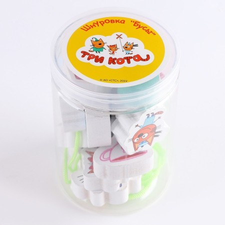 Wooden toy "Lacing-Busy.Thota" in a bank-4