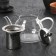 Glass teapot with metal sieve "Jacques", 700 ml