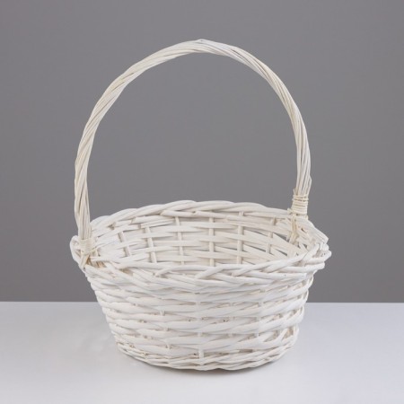 A set of baskets, 3 pcs, 24 × 12 × 12/29 cm, 19 × 10 × 10/25 cm, 15 × 9 × 9/20 cm, willow-2